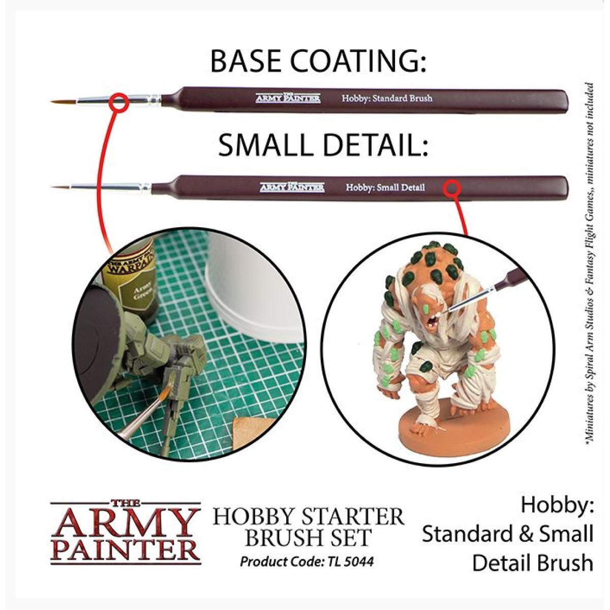 The Army Painter Hobby Brush Starter set (2019)